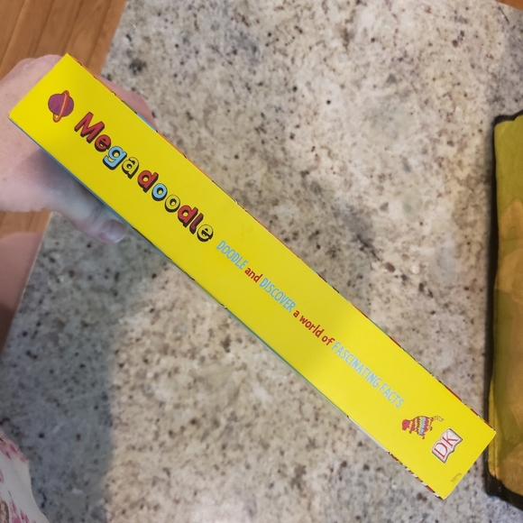 MEGADOODLE! Doodling, Fascinating Facts, Kids Book, Learn to Draw, Quiet Time - Picture 6 of 7